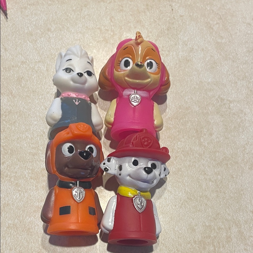 Paw Patrol Bath Time Finger Puppets